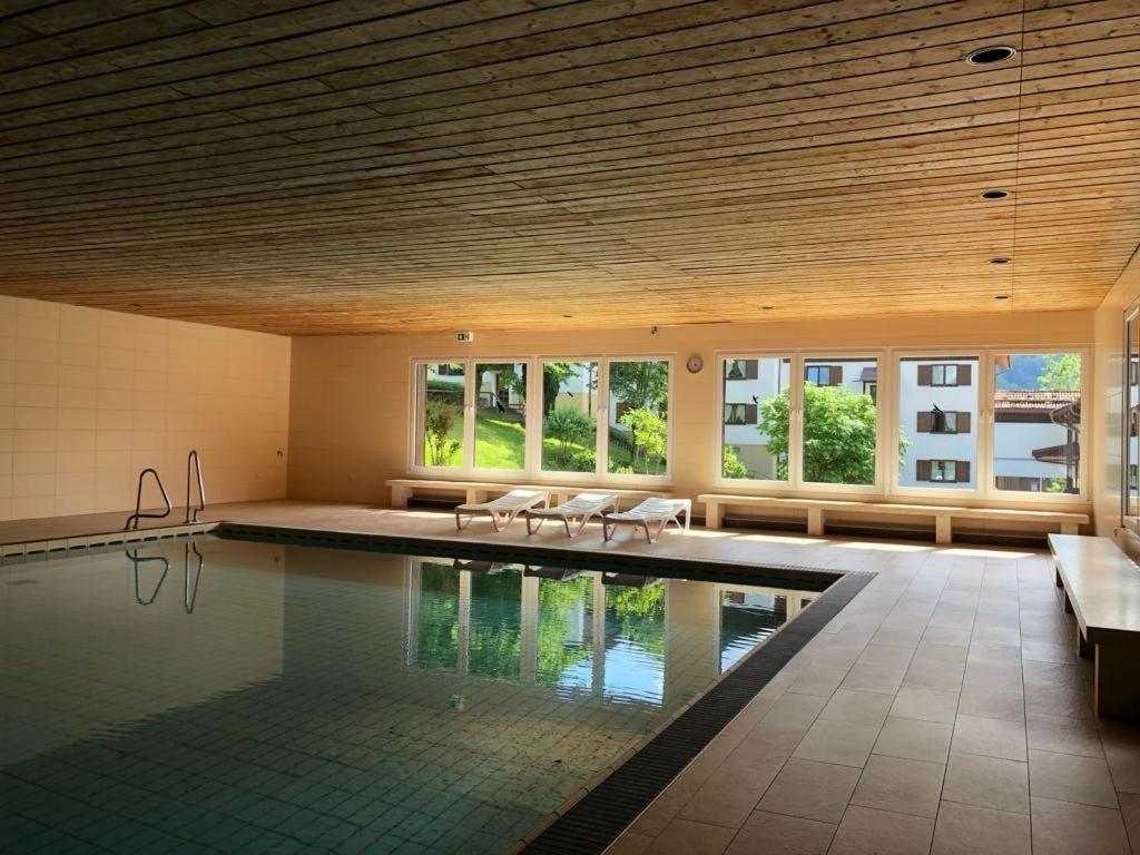 Ferienwohnung Aigisblick Mit Pool Und Sauna, Direkt Am Skihang Missen-Wilhams Esterno foto