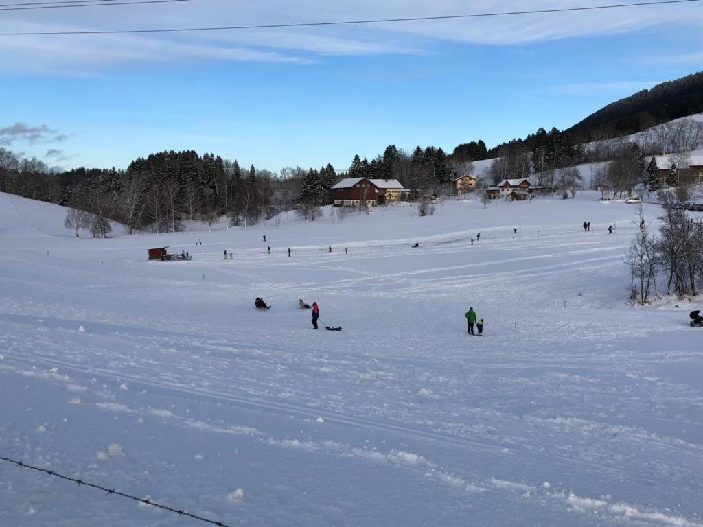 Ferienwohnung Aigisblick Mit Pool Und Sauna, Direkt Am Skihang Missen-Wilhams Esterno foto